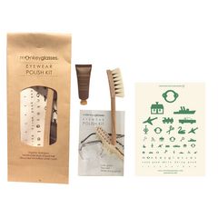 Sustainable Eyewear polish kit