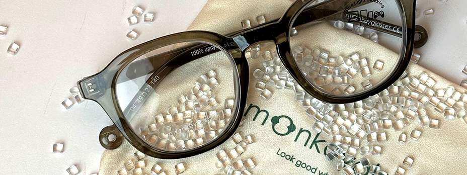 Darby læsebrille med Blue Light Filter lavet i genbrugsplastik